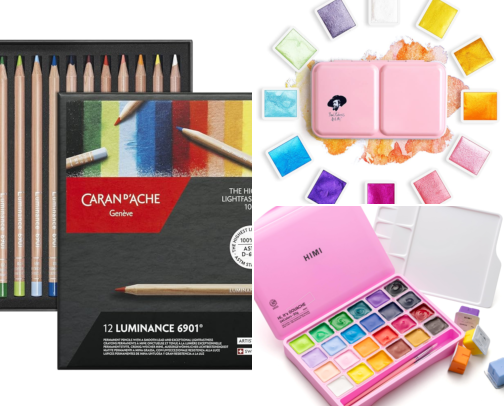 Fine Art Supplies for the creative inside of you 🩷 cover photo collage