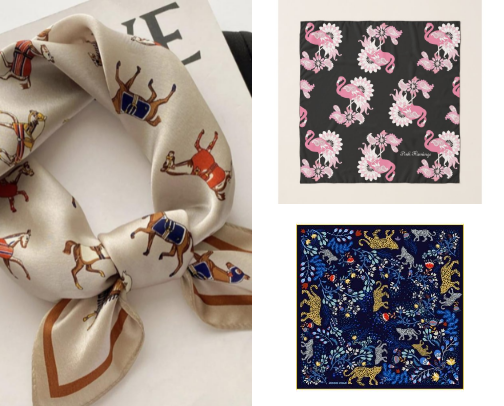 Wrapped in Style: A Unique Scarf & Bandana Collection cover photo collage