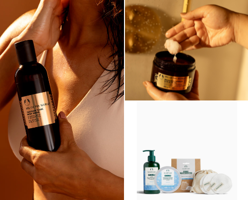Skincare must-have 🧴 cover photo collage