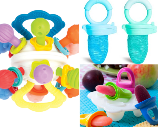 Baby Teething Must Haves cover photo collage
