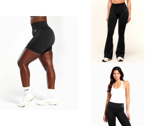 My go to athletic wear for working out cover photo collage