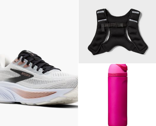 Hot girl walk essentials cover photo collage