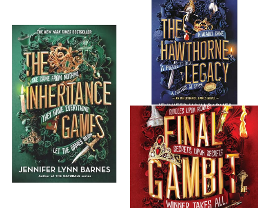 The Inheritance Games - a must read mystery/romance ❤️‍🔥 cover photo collage