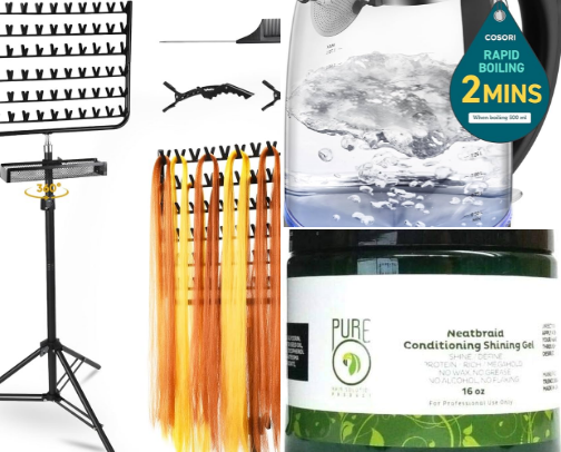 A braider must haves cover photo collage