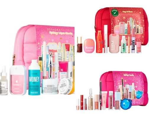 Sephora Holiday Favorites cover photo collage