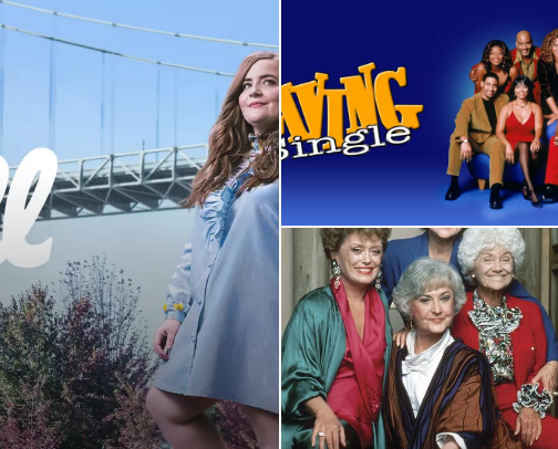 My Comfort TV Shows and Movies cover photo collage