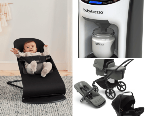 Baby essentials cover photo collage