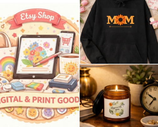 Cozy Print Boutique cover photo collage