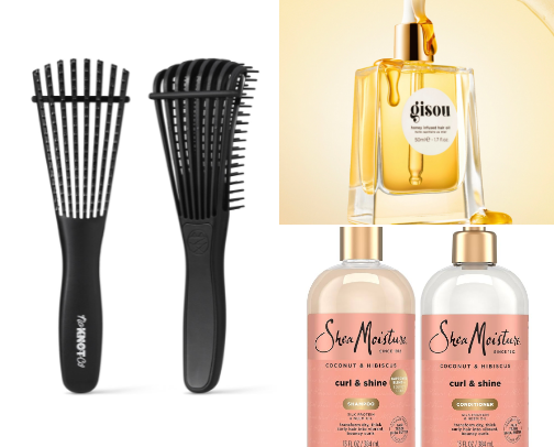 For the curly hair gang💇‍♀️ cover photo collage