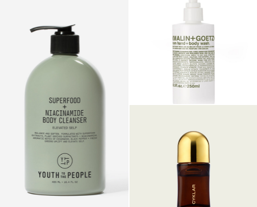 Bodycare products I love cover photo collage