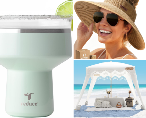 Lake & Beach Day Essentials cover photo collage