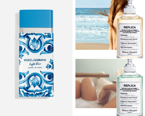 Clean Girl Perfumes cover photo collage