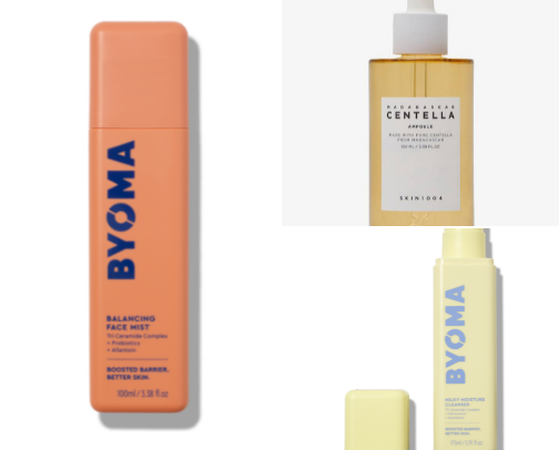 Skin care for the sensitive skin girlies 🧖‍♀️ UK version cover photo collage