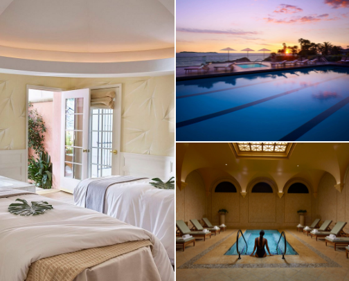 The Ultimate LA & OC Spa List cover photo collage