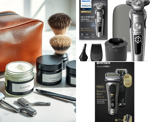 ​Men's Premium Grooming Essentials cover photo collage