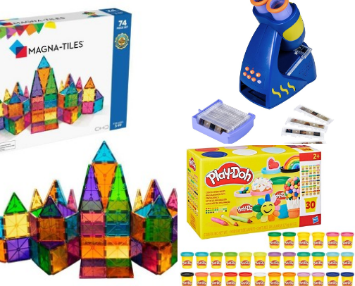 Open-Ended Educational Toys for Homeschool & Play cover photo collage