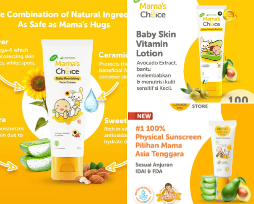 Semua kebutuhan bayi cover photo collage