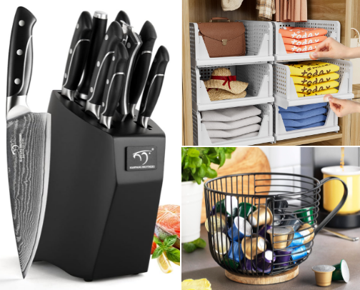 Home and Kitchen Items 🛠️🍴🔪 cover photo collage