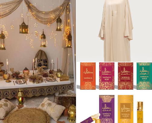 Glow Through Ramadan: A Simple & Elegant Guide cover photo collage