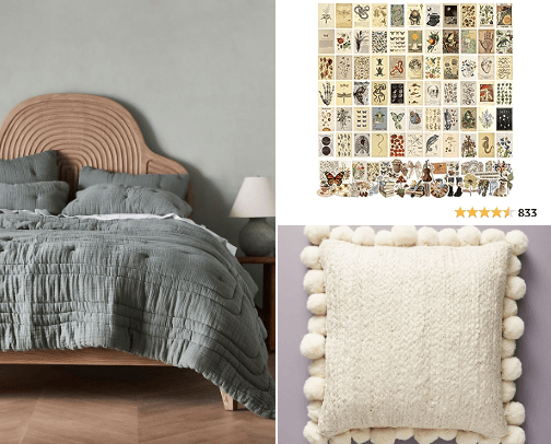 dorm decor cover photo collage