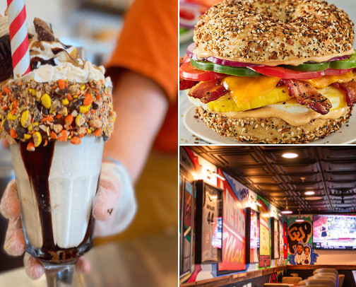 Best places to have coffee and great food cover photo collage