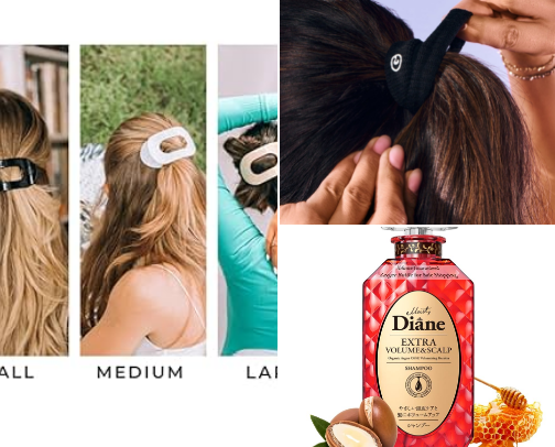 Current hair favorites cover photo collage