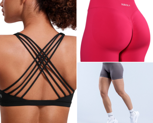 PERFECT GYM CLOTHES cover photo collage