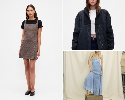 Gap for Moms:
simple stylish comfortable + functional cover photo collage