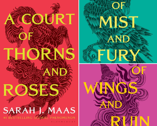 The Sara J. Mass Books I am Obsessed With. cover photo collage