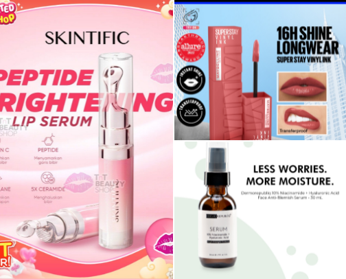 My favorite beauty recs cover photo collage