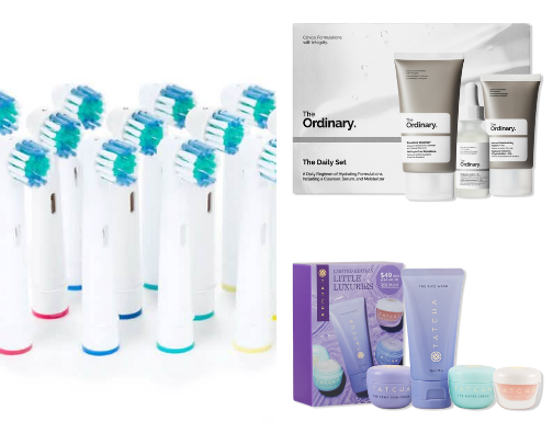 Personal Care Items cover photo collage