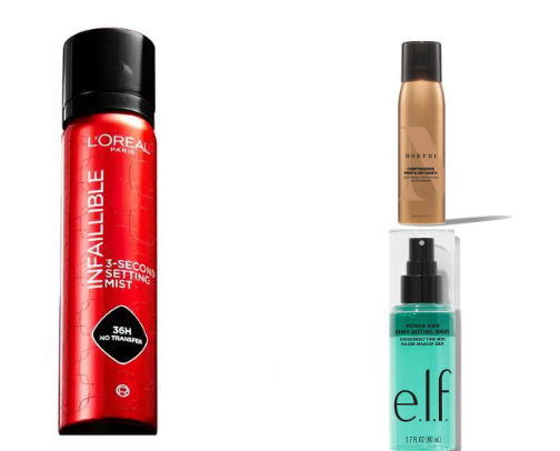 My holy Grail Setting Sprays(pro MUA Approved) cover photo collage