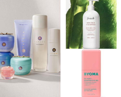 My honest glass skin routine for humid + dry skin living in Pangutaran, Sulu 💜

After trying so many products, these 19 are the only ones that fixed my texture, dark spots, and dryness. I have combo skin that gets super dry sa aircon and oily sa labas.

Includes my AM/PM routine: Tatcha Dewy Cream for deep hydration, BYOMA eye gel for puffiness, plus my budget finds like Temu collagen lotions and Ulta moisturizers under $30.

I organized by steps (cleanser, serum, moisturizer) so you can copy my routine easily. All tested by me, not sponsored! cover photo collage
