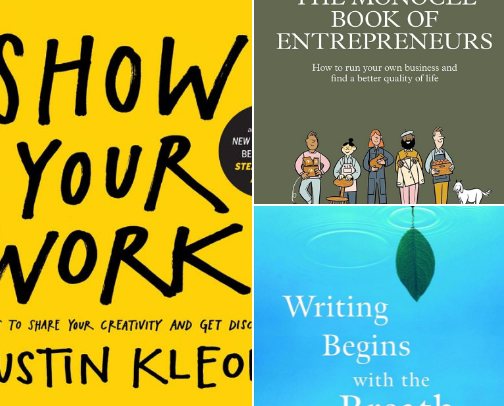 Book for creatives cover photo collage