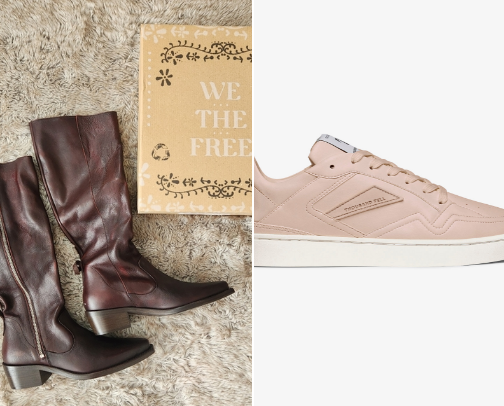 Shoes for walking a thousand miles cover photo collage