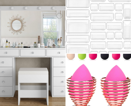 Makeup Vanity Must-Haves!✨️🤩✨️ cover photo collage
