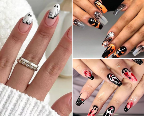 Seasonal Nails cover photo collage