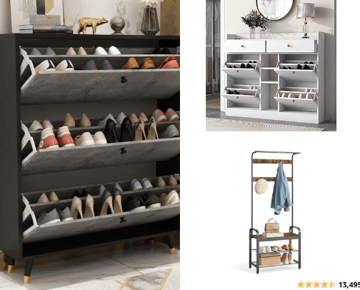 Storage Solutions for Your Entry Way cover photo collage