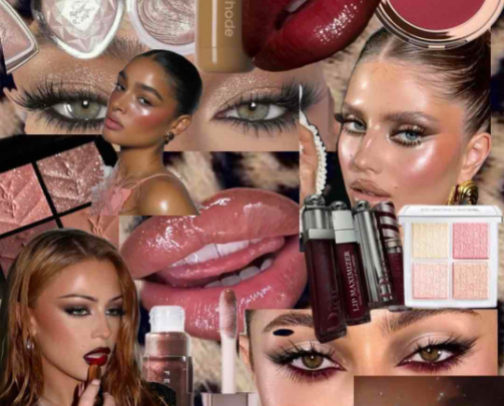 my everyday makeup // fav products // skincare cover photo collage