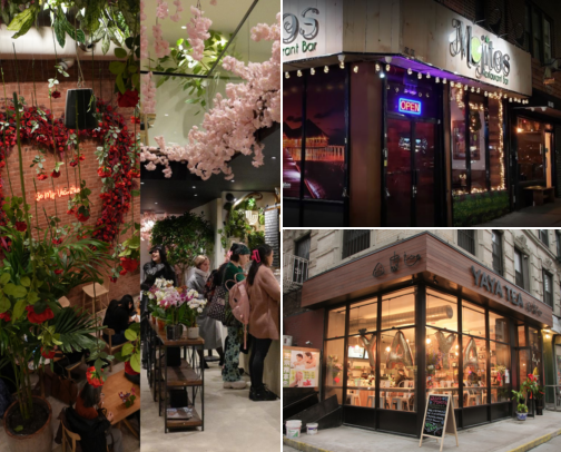 affordable nyc eating favs (restaurants, cafés, etc)★ cover photo collage