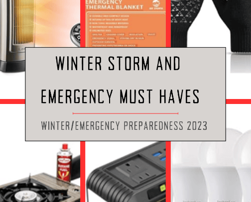 Winter Storm/Emergency Prepardness cover photo collage