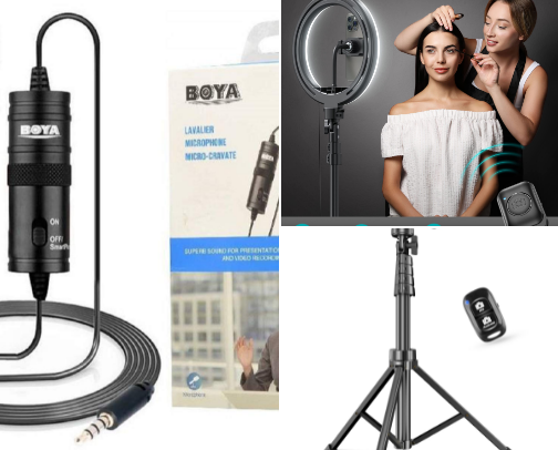 Budget friendly vlogging kits cover photo collage