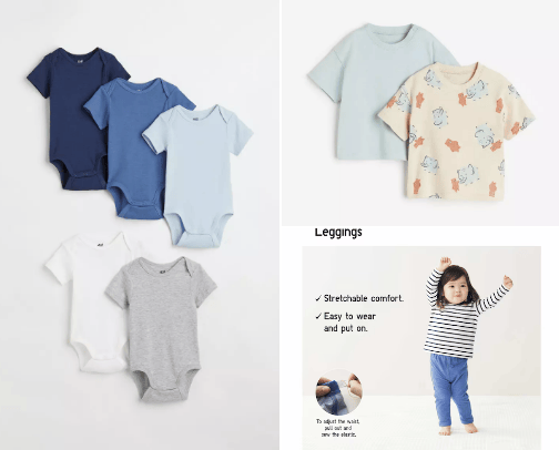 Suitable Baby wear ideas cover photo collage