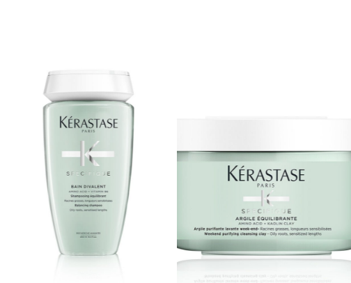 My Favorite Haircare Routine for Frizzy Hair, Oily Roots & Dry Ends cover photo collage