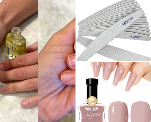 At-Home Nail Essentials 💅🏾 cover photo collage