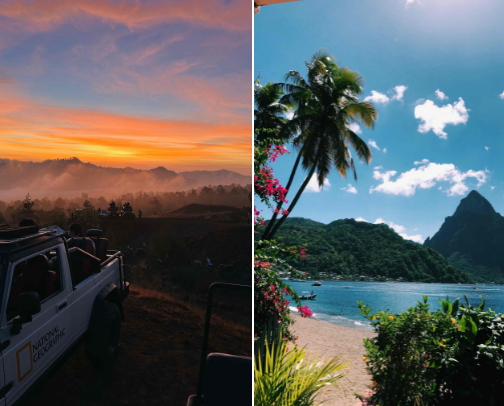 Places around the world that stuck in my heart cover photo collage