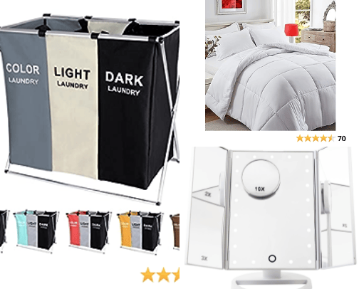 dorm essentials cover photo collage