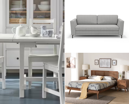 Furniture cover photo collage