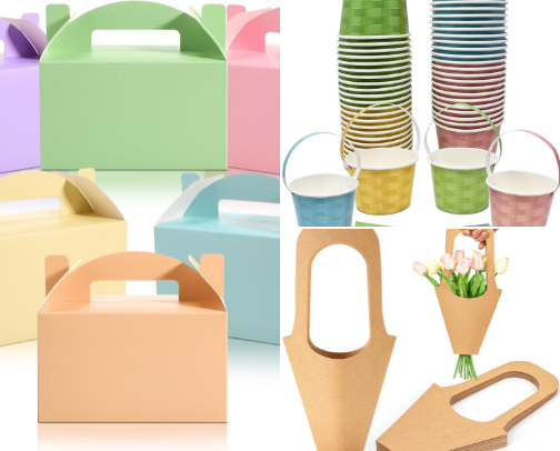 May Day Baskets!💐 cover photo collage