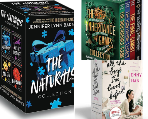 Book box's set cover photo collage